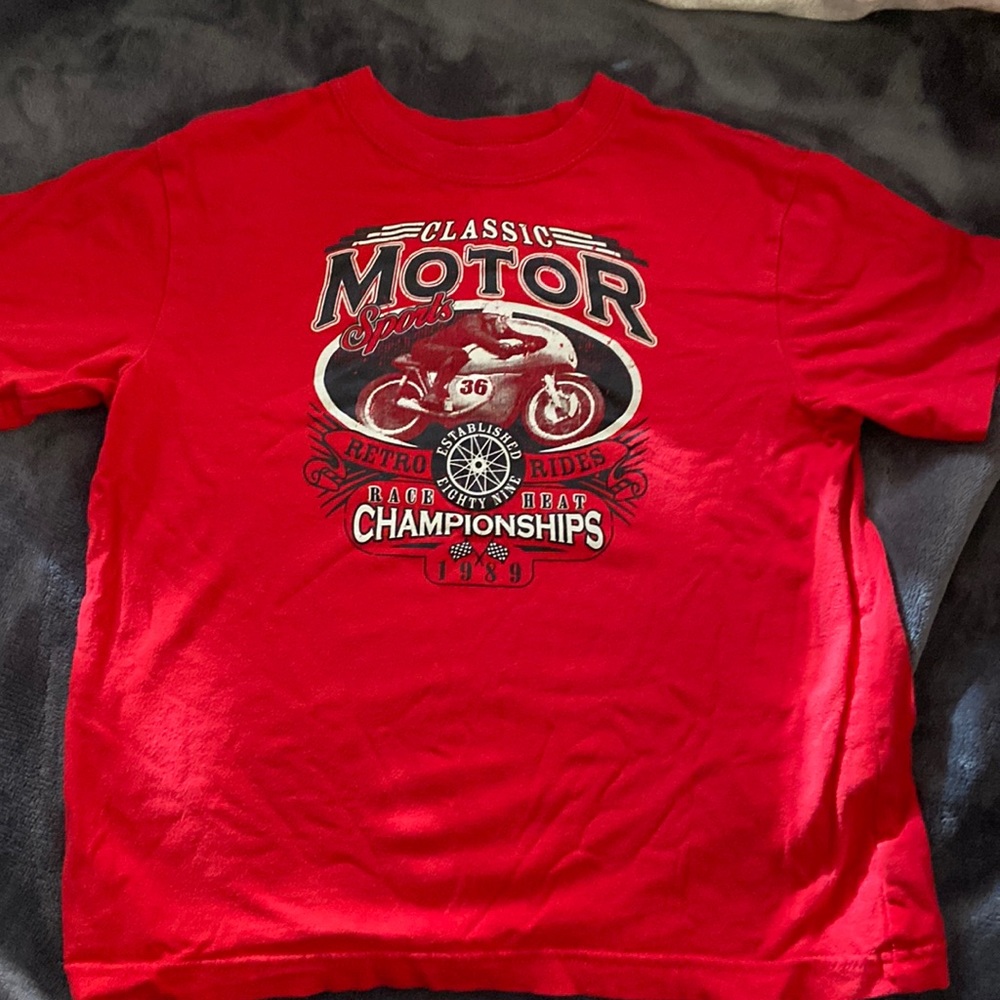 The children’s place motor sports short sleeved t-shirt